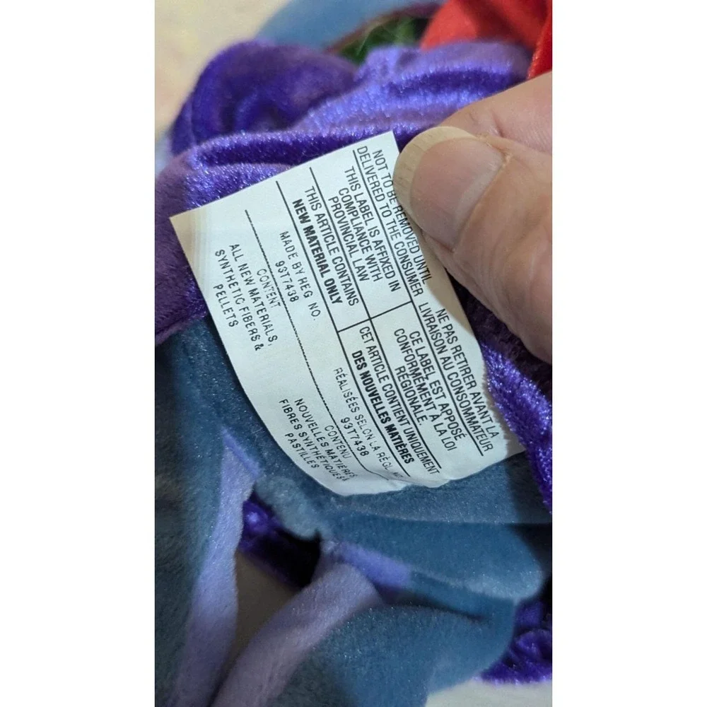 Disney Store Eeyore Halloween Masquerade Plush Bean Bag Purple Cape‎  Mask 8